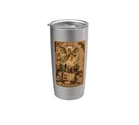 Judgement Tarot Card Scrapbook Design Vaso térmico de acero inoxidable de doble pared