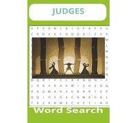 Judges Word search Puzzle book: Word searches with easy to read print about Judges, Bible, Israel, and More | 6x9 inches, 110 pages| 50+puzzles... Gift for Vacation, Holidays and Free Times