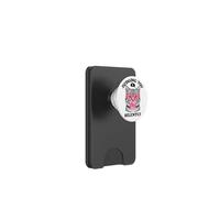 Judging You Silently Funny Cat Blowing a Bubble Gum Cat Mom PopSockets PopWallet para MagSafe