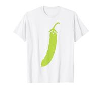 Judías Verdes Verdura Minimalista Simple Judía Verde Camiseta