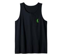 Judías Verdes Verdura Minimalista Simple Judía Verde Camiseta sin Mangas