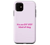 Judío divertido es un tipo de día Oy Vey, humor yiddish Carcasa para iPhone 11