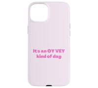 Judío divertido es un tipo de día Oy Vey, humor yiddish Carcasa para iPhone 15 Plus
