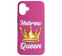Judío Israel Judío Cita Divertida Mujer Israelita Reina Hebrea Carcasa para iPhone 16 Plus