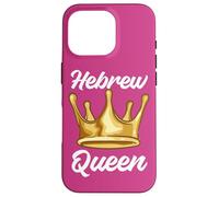 Judío Israel Judío Cita Divertida Mujer Israelita Reina Hebrea Carcasa para iPhone 16 Pro