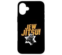 Judío Jitsu Divertido Judío Artes Marciales Rabino Jiu Jitsu Juego de Palabras Carcasa para iPhone 16 Plus