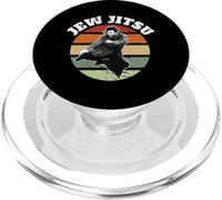 Judío Jitsu Divertido Rabino Judío Artes Marciales BJJ Jiu Jitsu PopSockets PopGrip para MagSafe