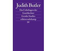 Judith Butler Kathrina Menke Das Unbehagen der Geschlechter (Tapa blanda)