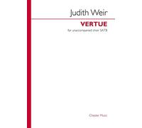 Judith Weir: Vertue. Partituras para SATB