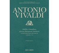Juditha Triumphans devicta Holofernis barbarie. Sacrum militare oratorium. Venezia 116. Ediz. italiana e inglese: Devicta Holofernis Barbarie, Sacrum ... (Ediz.critica delle opere di A.Vivaldi)