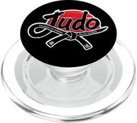 Judo - Cinturón Negro - Sol Naciente PopSockets PopGrip para MagSafe