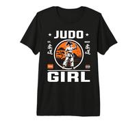 Judo Girl: Fuerza y Estilo en un diseño para la Mujer Camiseta Premium