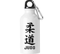 Judo Martial Arts Wrestling Symbols Asian Botella de Agua turística