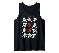 Judo Throw Sweep MMA Artes Marciales Mixtas Kanji Gi Budo Camiseta sin Mangas