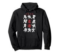 Judo Throw Sweep MMA Artes Marciales Mixtas Kanji Gi Budo Sudadera con Capucha