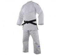 Judogi con franja azul, blanca y roja adidas Champion III 175/2 cm