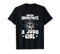 Judoka Femenino Artes Marciales Japonesas Chicas Camiseta gráfica económica