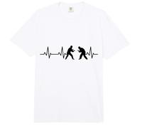 Judoka Pulso Línea Judo Entusiasta Comfort Colors Adult Heavyweight T-Shirt