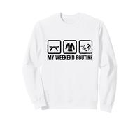 Judoka Rutina Fin Semana Aficionado al Judo Artes Marciales Sudadera