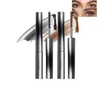 Judy Doll Mascara,Judy Doll Iron Brush Mascara,Judydoll Curling Iron Strong Mascara,3d Curling Eyelash Iron Strong Mascara Waterproof,Ong Lasting, Waterproof (Black+Brown)