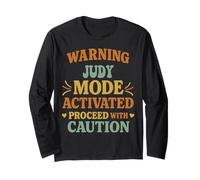 Judy Personalized Women's Gift Custom Judy Manga Larga