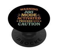 Judy Personalized Women's Gift Custom Judy PopSockets PopGrip Adhesivo