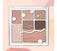 Judydoll - 7 Colors Palette - Pink Taro Grey Brown #15 Pink Taro Grey Brown - 8.5g