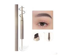 Judydoll - Duo Eyebrow Pencil - 3 Colors #02 Gray-Brown - 1.2g