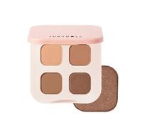 Judydoll - Silky 4-Color Eyeshadow Palette - 4 Types #03 Oat Brown