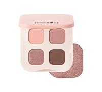 Judydoll - Silky 4-Color Eyeshadow Palette - 5g - 01 Woody Mauve