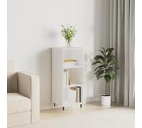 JUDYY Aparador de Madera de ingeniería Blanco 34,5x32,5x90 cm, Aparadores para Salon, Aparador Entrada Recibidor, Aparador Cocina, Vitrinas para Salon, Muebles Auxiliares828708