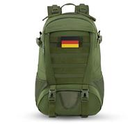 Jueachy Mochila Militar Táctica 30L: Molle Impermeable Gran Capacidad Mochila de Senderismo Para Trekking Viaje Camping Escalada Montañismo