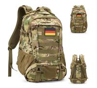 Jueachy Mochila Militar Táctica 30L: Molle Impermeable Gran Capacidad Mochila de Senderismo Para Trekking Viaje Camping Escalada Montañismo