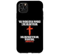 Jueces 5:3 Versículos de la Biblia Escritura Carcasa para iPhone 11 Pro MAX