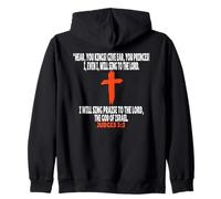 Jueces 5:3 Versículos de la Biblia Escritura Sudadera con Capucha