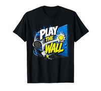 Juega A «The Wall» - Broma Divertida sobre El Pádel - Pádel Camiseta