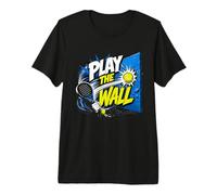 Juega A «The Wall» - Broma Divertida sobre El Pádel - Pádel Camiseta Premium