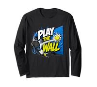 Juega A «The Wall» - Broma Divertida sobre El Pádel - Pádel Manga Larga