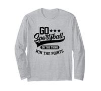 Juega al Sportsball, Haz lo Que Quieras, GANA Puntos, Deportes Divertidos Manga Larga