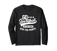 Juega al Sportsball, Haz lo Que Quieras, GANA Puntos, Deportes Divertidos Manga Larga