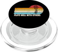 Juega Bien con Otros Swinger al revés piña PopSockets PopGrip para MagSafe