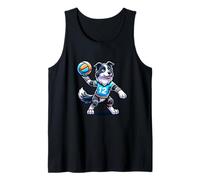 Juega Con Energía N°12 Collie Voleibol Camiseta sin Mangas