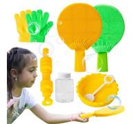 Juega De Rebote De Burbujas - Juego De Captura De Burbujas Flotantes Gigantes, Emocionante Desafío De Golpeteo De Burbujas | Juguete Creativo De Fitness Interior, Equipo De Actividad Grupal, Divertido