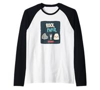 Juega el juego definitivo con Rock Paper Scissors Outfit Camiseta Manga Raglan