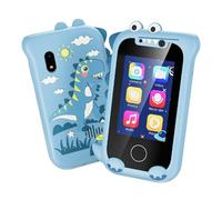 Juega el teléfono Inteligente para niños - Toy de Aprendizaje para niños pequeños con cámara | Juegos y Canciones educativas interactivas: teléfono Celular Durado Pretend (6 Modos de Aprendizaje)