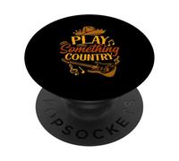 Juega Something Country PopSockets PopGrip Adhesivo