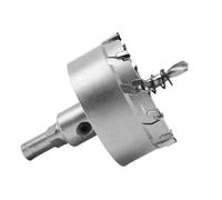Juego 10 sierras copa carburo TCT 16-53mm | Cortador metal para taladrar acero inoxidable(16-53mm 10PCS)