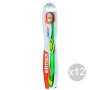Juego 12 Elmex cepillo de dientes infantil 6 - 12 Junior Higiene y cuidado de los dientes