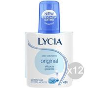 Juego 12 Lycia Desodorante Spray 75 original-neutro 53031 Cuidado e higiene del cuerpo