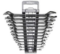 Juego 12 pcs llaves fijas. De 6 x 7mm a 30 x 32mm